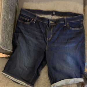 Gap Brand Jean Shorts Size 18